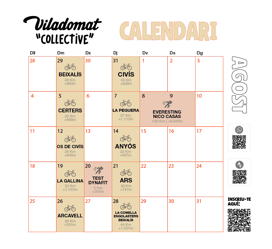 Aktivitätenkalender